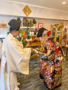 東郷神社ご祈祷2